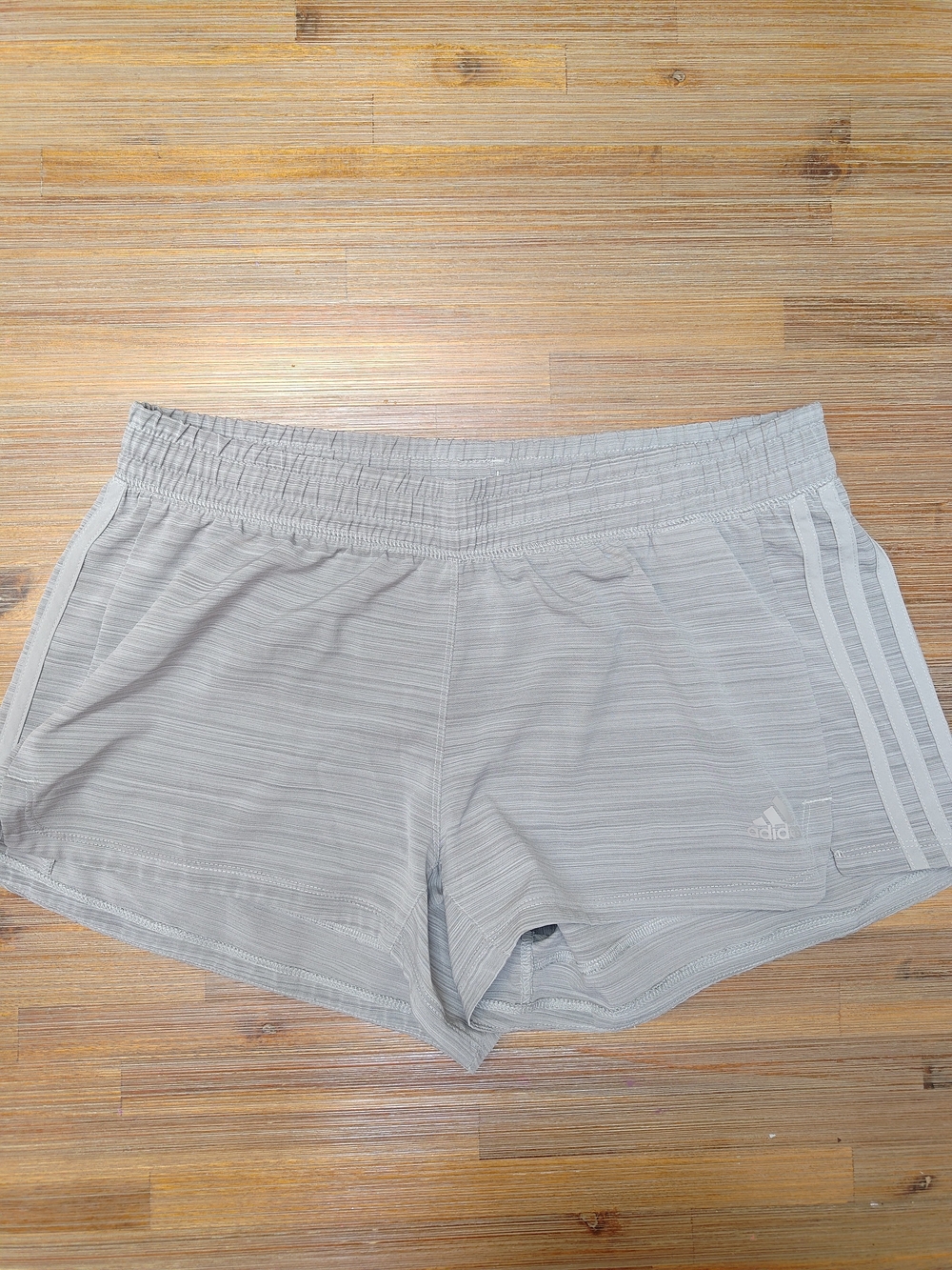 Adidas Women’s Light Gray Athletic Shorts